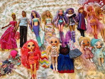 Velká sada panenek Barbie, Monster High, Rainbow High, Na Na - 2