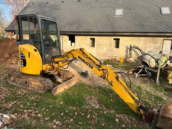 Komatsu PC20 MR, pásový bagr - 2