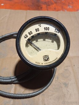 Kapilární teploměr Tatra Praga Škoda - 2