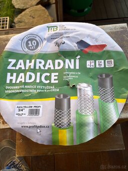 Zahradní hadice - dva druhy - balení 25 m - odběr Ostrava - 2