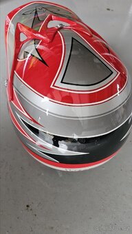 Přilba na motorku, čtyřkolku- dětská. - 2