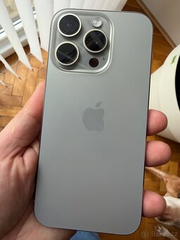 iPhone 15 Pro 128 GB – Natural Titanium – TOP stav - 2