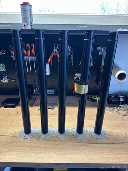 Stolní nohy - teleskopické - 2