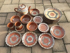 Bulharské keramická souprava-nádobí - 2