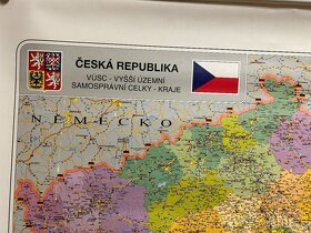 Nástěnná mapa ČR - 2