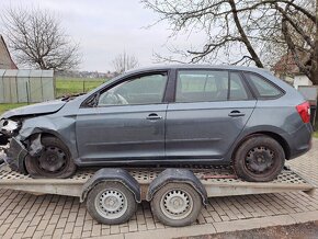Škoda Rapid Spaceback 1.2 TSI 66kW CJZ C PED LF7Y náhr. díly - 2