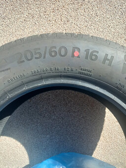 nové letní pneu Continental 205/60R16 - 2