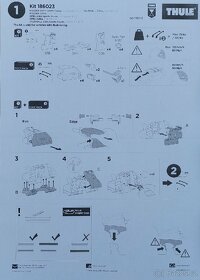 Kit Thule 6023 - OPEL Astra 10-15, Zafira 12- - 2