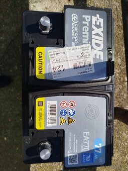 Autobaterie exide - 2