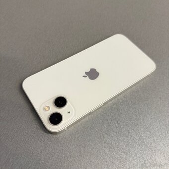 iPhone 13 128GB bílý, pěkný stav, 12 měsíců záruka - 2
