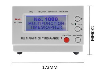 Hodinkový testovací přístroj, Timegrapher, pro opraváře - 2