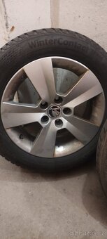 Komplet sada 185/60 R15 škoda Rapid, Fabia III. - 2