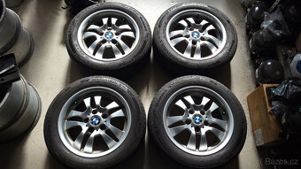 Orig. letní ALU kola 16" 5x120 BMW E90, E91, E92 - 2