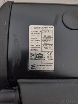 Horkovzdušné topení Eberspächer 5 kW - 2