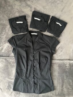 Košile Collar Kustom Kit, XS, Černá, 4 Ks za 500 Kč - 2