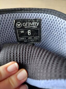 Boty na snowboard Gravity dámské vel.39,5 - 2