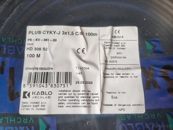 CYKY KABEL 3x1.5/ 3x2.5/ 5x1.5 balik 100m - 2