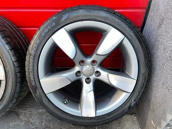 Original ALU kola Audi antracit 19" 8,5J ET43 + 225/40/R19 - 2