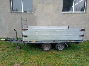 Třístranný sklápěcí vozík Haper 3500kg, 300x160 - 2