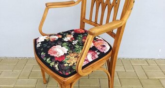 Secesní křesílko THONET po renovaci - 2
