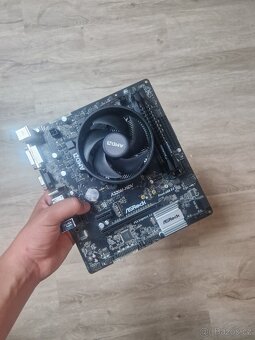 Zakladni deska am4 s cpu+ram - 2