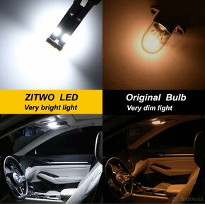LED žárovky do interiéru BMW F10/11 - 2