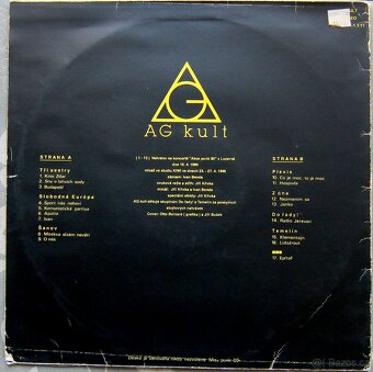 LP deska - Akce Punk (Tři sestry, Plexis, Šanov, Do řady, Sľ - 2