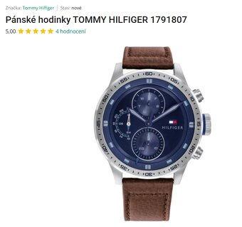 Hodinky Tommy Hilfiger pánské - 2