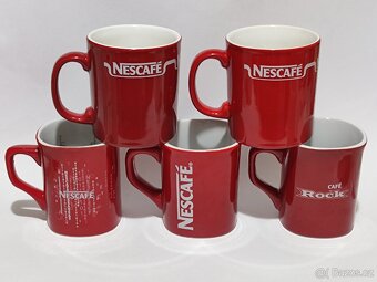Hrnek Nescafé, červený hrníček, 129.-/kus, pošta 75.- - 2