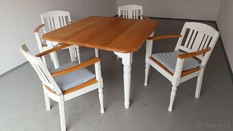 velký stůl a židle / styl Provance - 2
