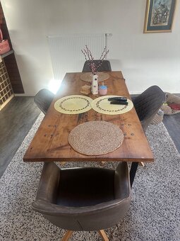 4 jídelní židle - 2