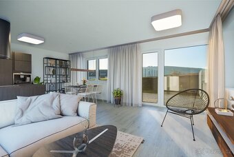 Prodej poloviny moderního dvojdomu 5+kk (130 m²) s privátní - 2