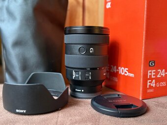 Sony 24-105 mm f/4 G OSS objektiv ve skvělém stavu - 2