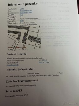 Pronájem garáže – Dobruška - 2