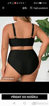 Dámské dvojdílné plavky 8xl - 2