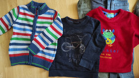 Chlapecké oblečení (svetr, mikiny, kalhoty) vel. 98-104 - 2