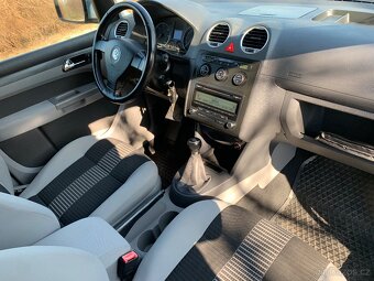 Vw Caddy STYLE 1.9tdi 77kw ,alu,park.senzor 7.míst - 2