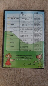 DVD a CD WOW english - the yellow book - 2