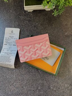 Goyard cardholder růžový - 2