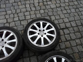 ALU KOLA + LETNÍ PNEU 225/45R17 VW 17" ŠKODA, SEAT - 2