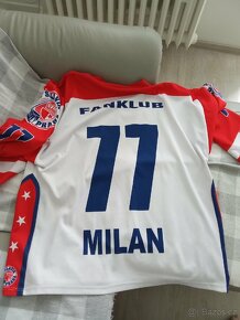Dres HC Slavia s podpisy, mistr ligy 07/08 - 2