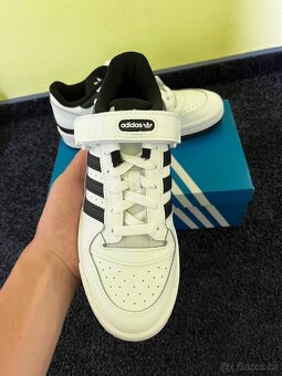 Adidas Forum Low Black White - 2