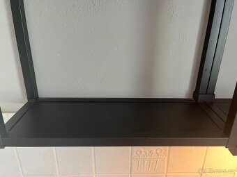 ENHET Nást. rám s policemi, antracit, 40x15x75 cm - 2