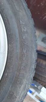 Zimní gumy na Mercedes 16" ET 42, 7 1/2 J - 2