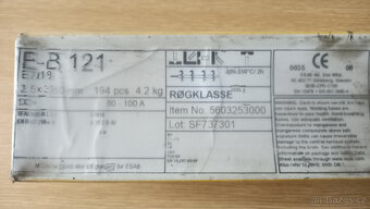 Svařovací elektrody na ocel E-B 121 2,5 x 350 mm - 2