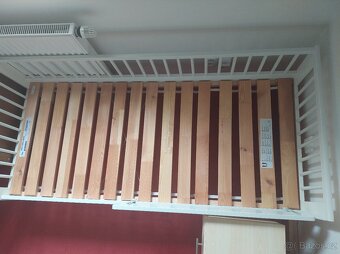 Dětská postel IKEA Gulliver 160x70 + matrace atd. - 2