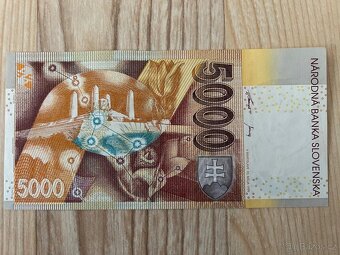 slovenska Bankovka 5000SK - 2
