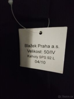 Černé policejní kalhoty - 2