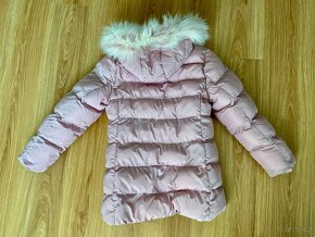 Dívčí prošívaný kabát, zimní bunda GLO Story - vel. 152/158 - 2