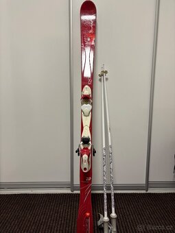 Lyže Rossignol 154 + Hůlky 115 + Lyžáky Nordica 27,5 - 2
